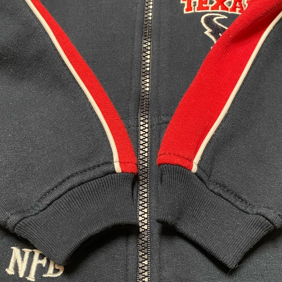 Houston Texans Jacket Baby 18 Months Toddler Unisex Navy Zip Up NFL Hoodie New - Picture 10 of 14